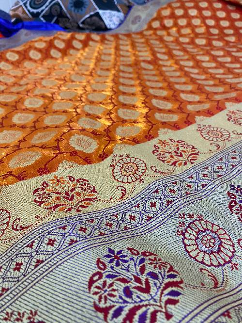 Katan saree Full intact unused Just picture tular jonno saree