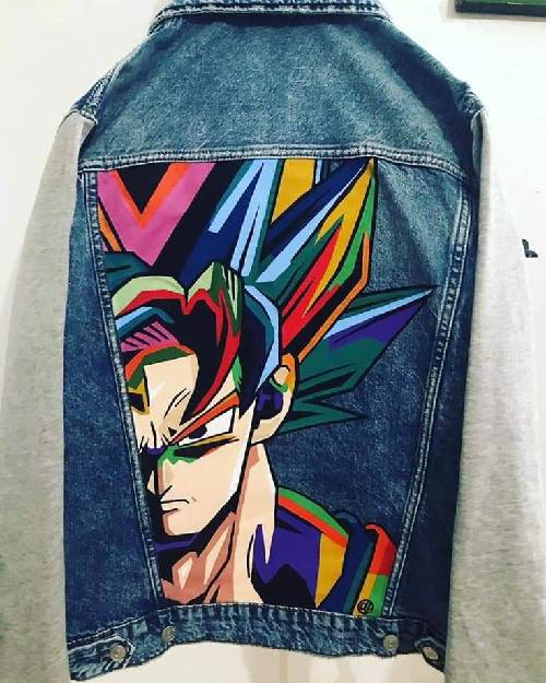 Paintings on jeans