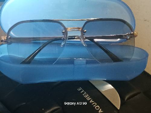 Lunettes coupe PILOTE h/f verres bleus dégradés article neuf