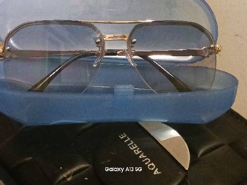 Lunettes coupe PILOTE h/f verres bleus dégradés article neuf
