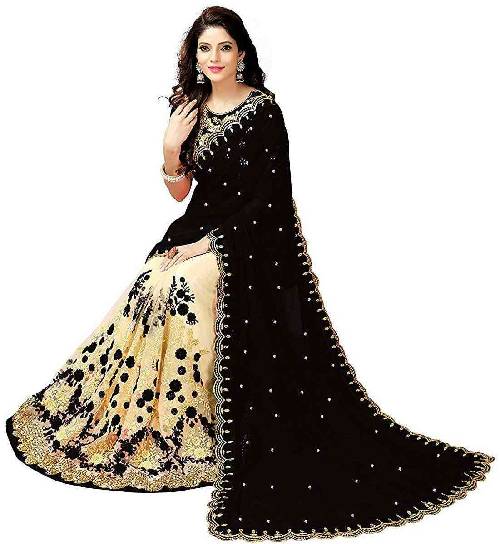 Product type: Saree Fabric: Indian Georgette Length: 6mtr Blouse: Unstitch