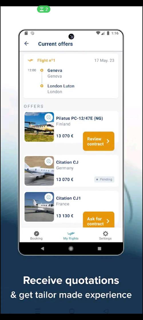 Rent Private flights