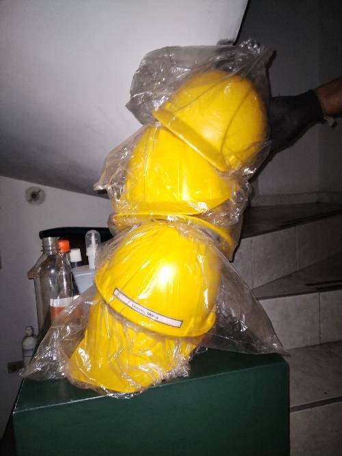 Cascos de seguridad industrial de seguridad nuevos