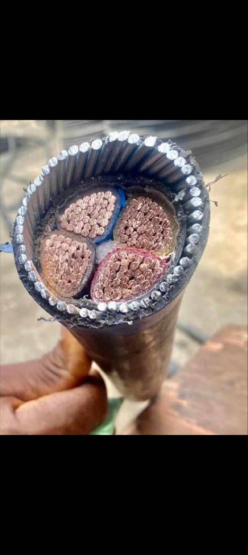 Armored cable 35mmx4core