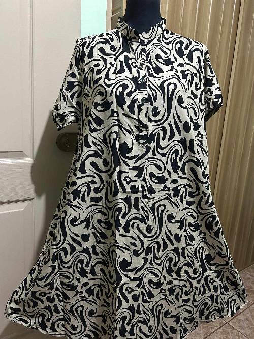 Bangkok duster we have plain chinese and sports collar printed