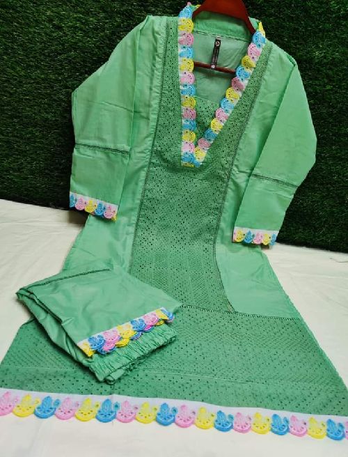 রংধনু চিকেন কারি কটন টু পিস সাইজ ৩৮/৪৪ কামিজ লং