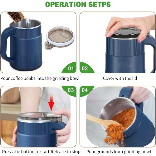 Powerful Mug Grinder | ১০০% কার্যকরী প্রোডাক্ট শুকনা মসলা গুড়া