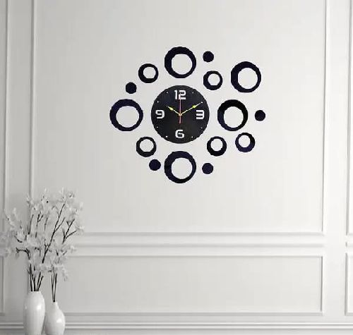 Title : Elegant Circle Shape Wall Clock Specification : -