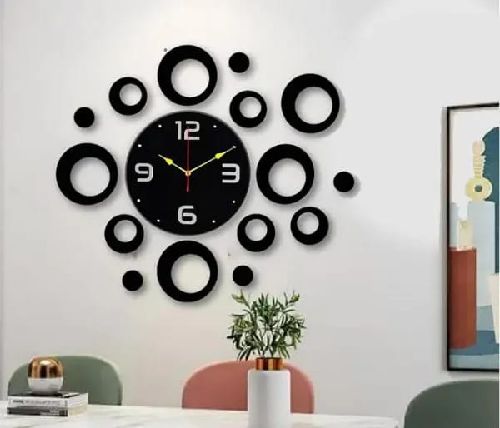Title : Elegant Circle Shape Wall Clock Specification : -