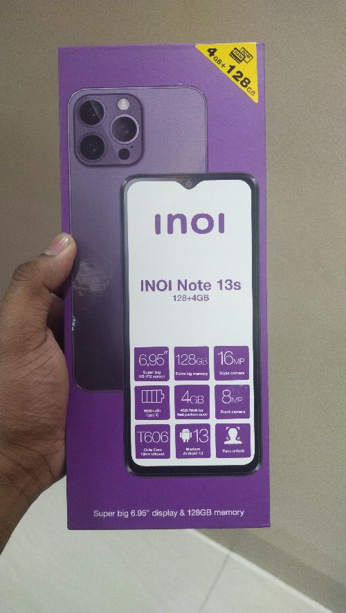 INOI note 13s, ফোনটি বিক্রি করা হবে। ২ মাস আগে