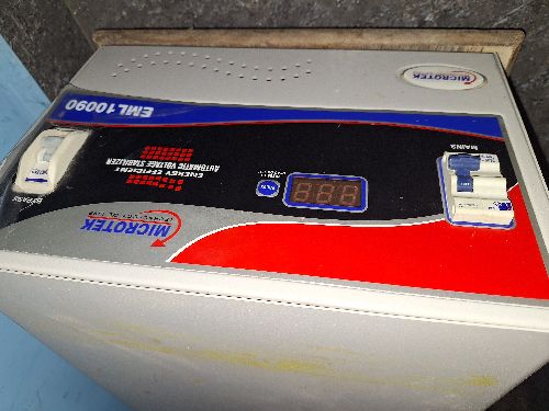 Microtek stabilizer for home 10kv in warranty urgent sale