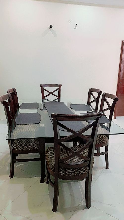Dining Table, Six Chairs, Good condition