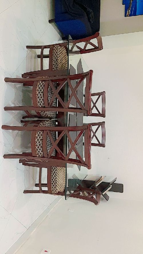 Dining Table, Six Chairs, Good condition