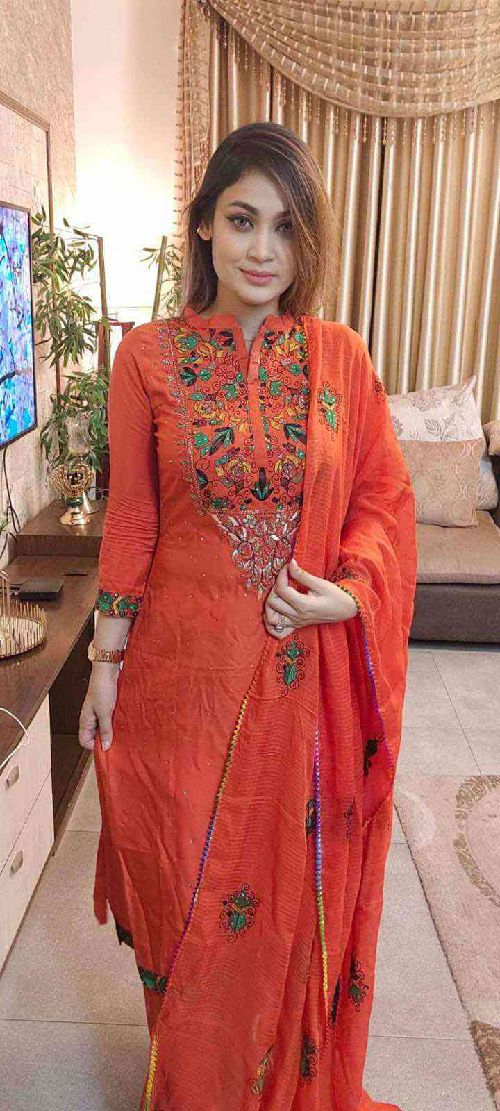 বিসমিল্লাহির রাহমানির রাহিম আফসান স্কিন প্রিন্ট করা ৩ পিস সম্পূর্ণ
