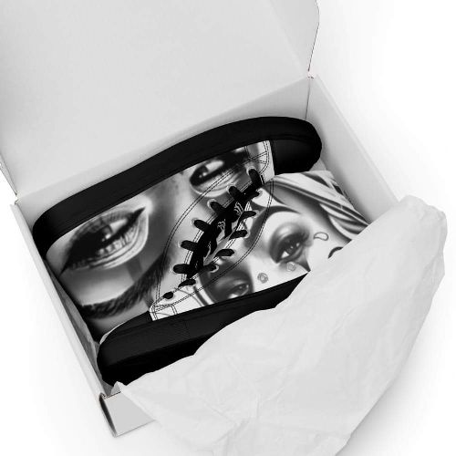 Hightop Canvas Sneakers Super Soft Inside Feel