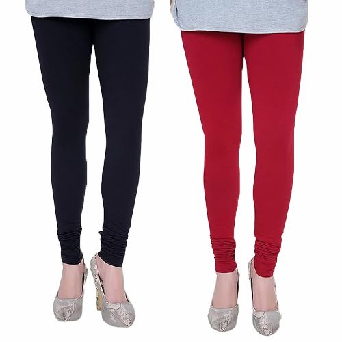 BEST QUALITY LADIES CHURIDAR LEGGINGS IN DIFFERENT COLOURS. FREE SIZE