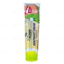 Dentodoc cream for all problems solution for dental care dental