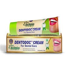 Dentodoc cream for all problems solution for dental care dental
