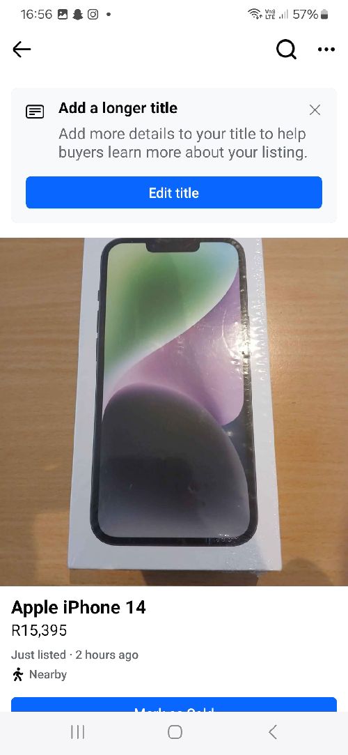 The iPhone 13 with 128GB of storage was part of