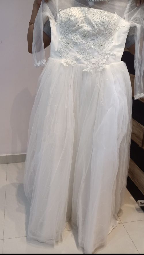 One time use party wear gown