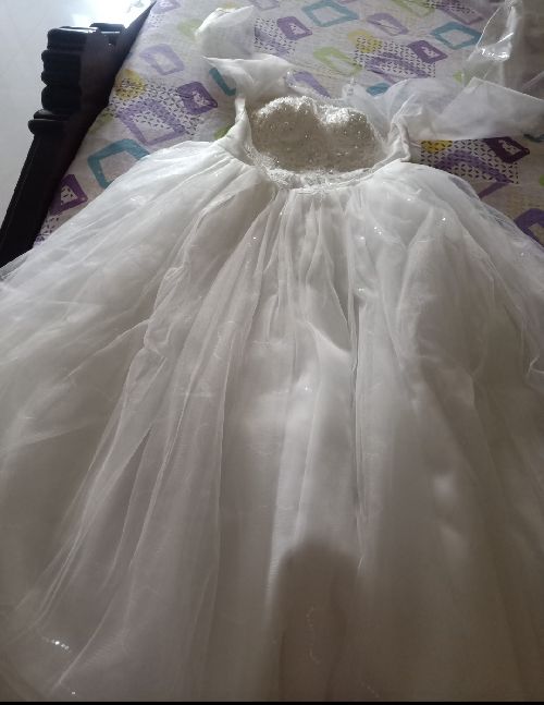 One time use party wear gown