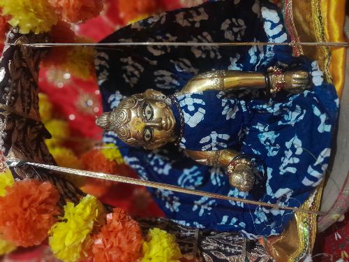 Buy Beautiful Handmade Cotton dress for kanha ji And Get