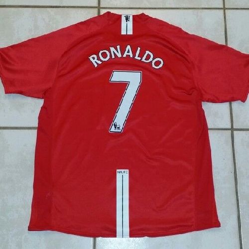 Camiseta cristiano ronaldo 2008