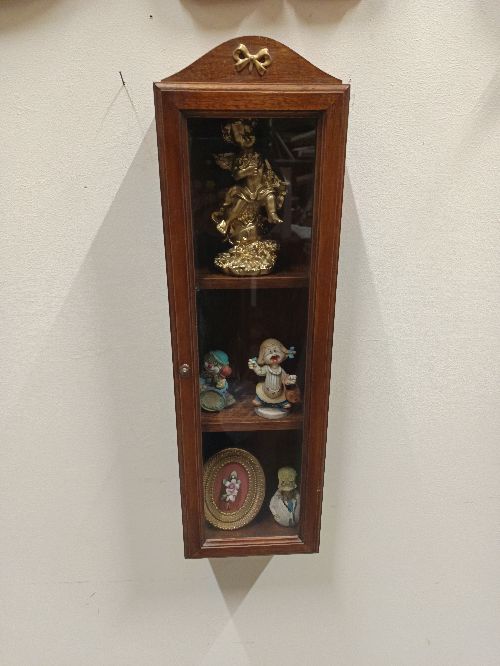 Vetrina noce con fiocco misura 54X16X8