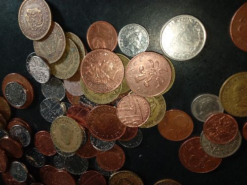 Selling old coins penny and queen Elizabeth
