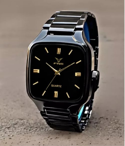 FNB Elegant Series Square Analog Quartz For Men/Boys Analog Watch