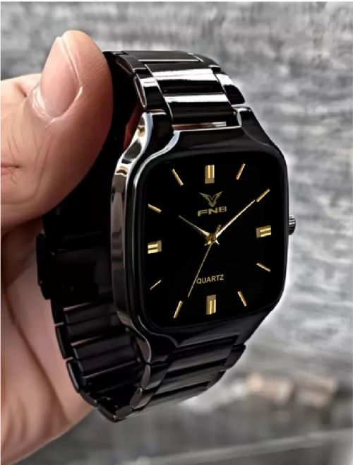 FNB Elegant Series Square Analog Quartz For Men/Boys Analog Watch