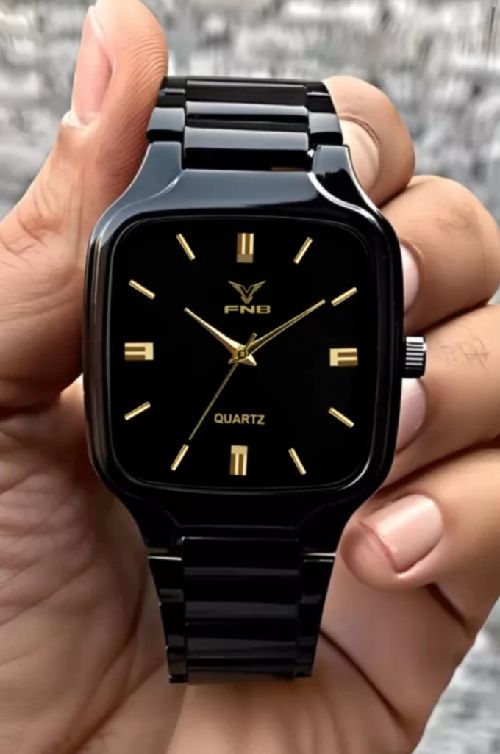 FNB Elegant Series Square Analog Quartz For Men/Boys Analog Watch