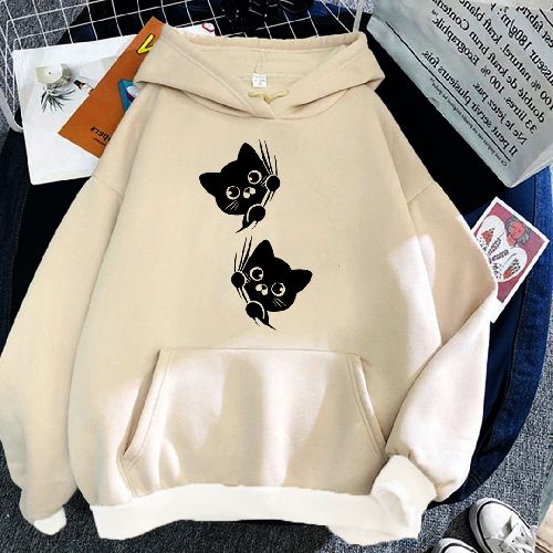 Trendy Stylish Ladies Hoodie Fabrics: Fleece cotton One side brush