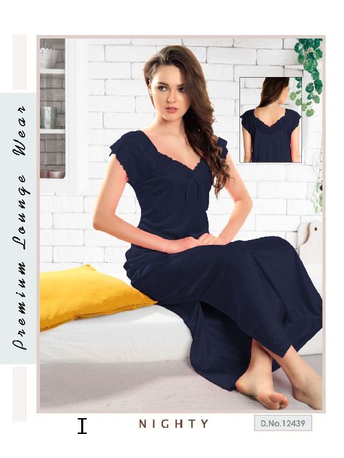 LADIES BRIDAL NIGHTIES SIZE : FREE 3 PCS SET