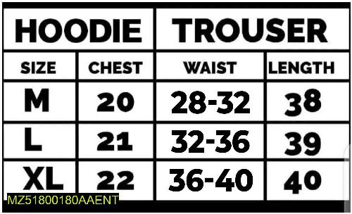 • Fabric: Fleece • Available Sizes: Medium, Large, XL •