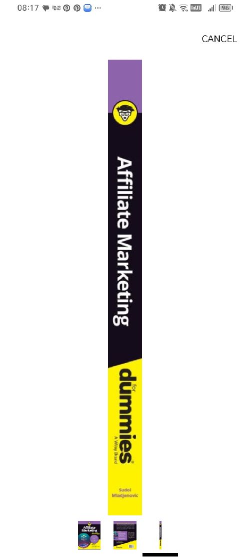 Affiliate marketing for dummies
