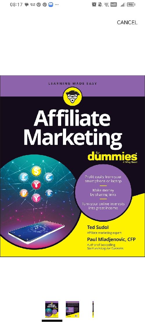 Affiliate marketing for dummies
