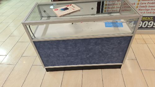 Display Case with storage