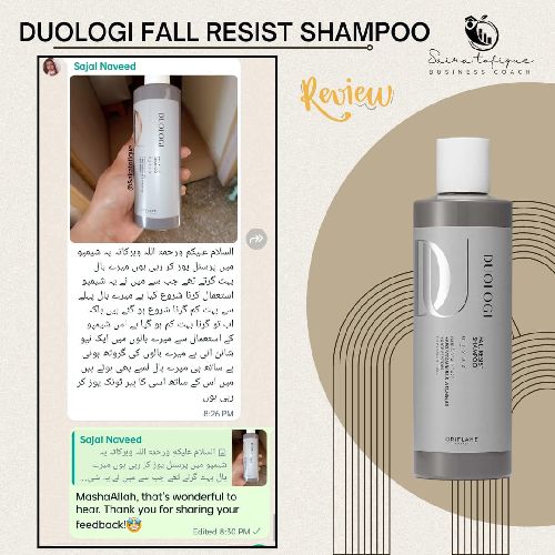 Age: 18+ Brand: Oriflame Line: duologi Product Type: shampoo Product