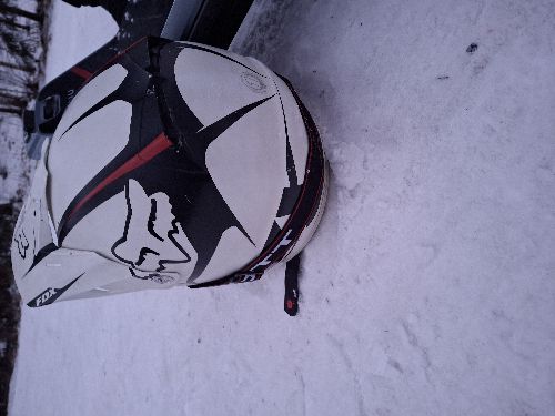 Fox v3 trooper crosshelmet ovat 365e allmost( New no falling