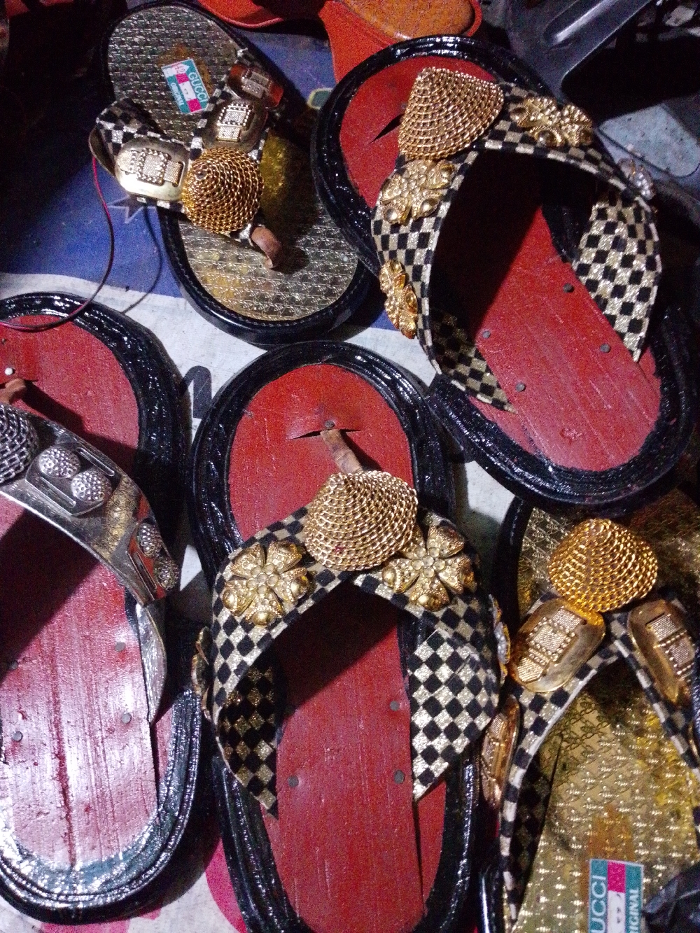This artefacts are made in quality Way.They are Ahenema, shoes,