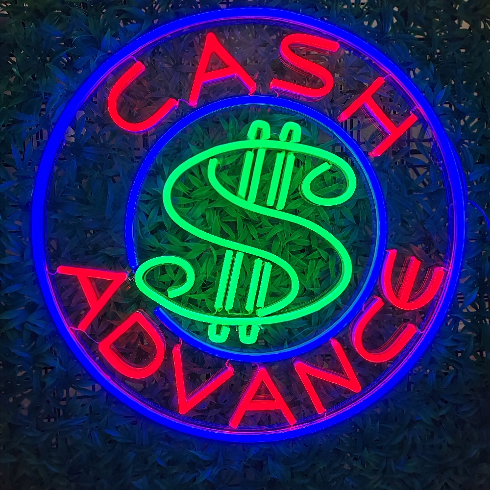 size round 19.7 inch LED neon sigs lights