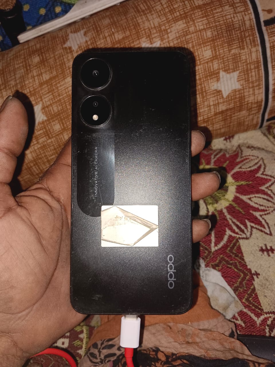 Oppo A78 mobile bill box complete no charger