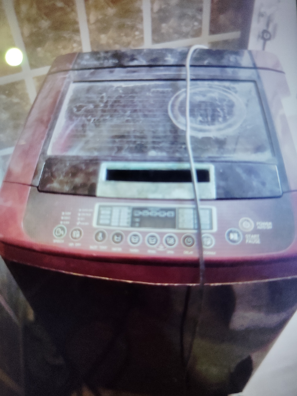 lg turbo 9 kg fully automatic washing machine.sab ok hai