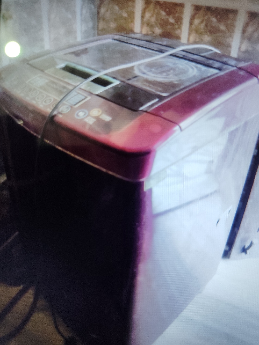 lg turbo 9 kg fully automatic washing machine.sab ok hai