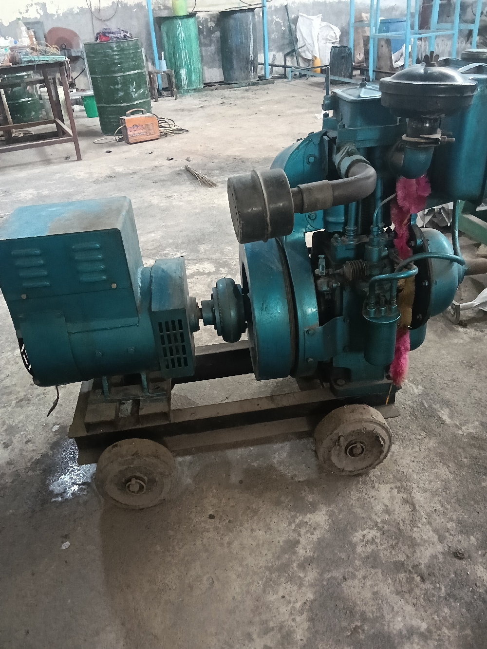 single piston generator