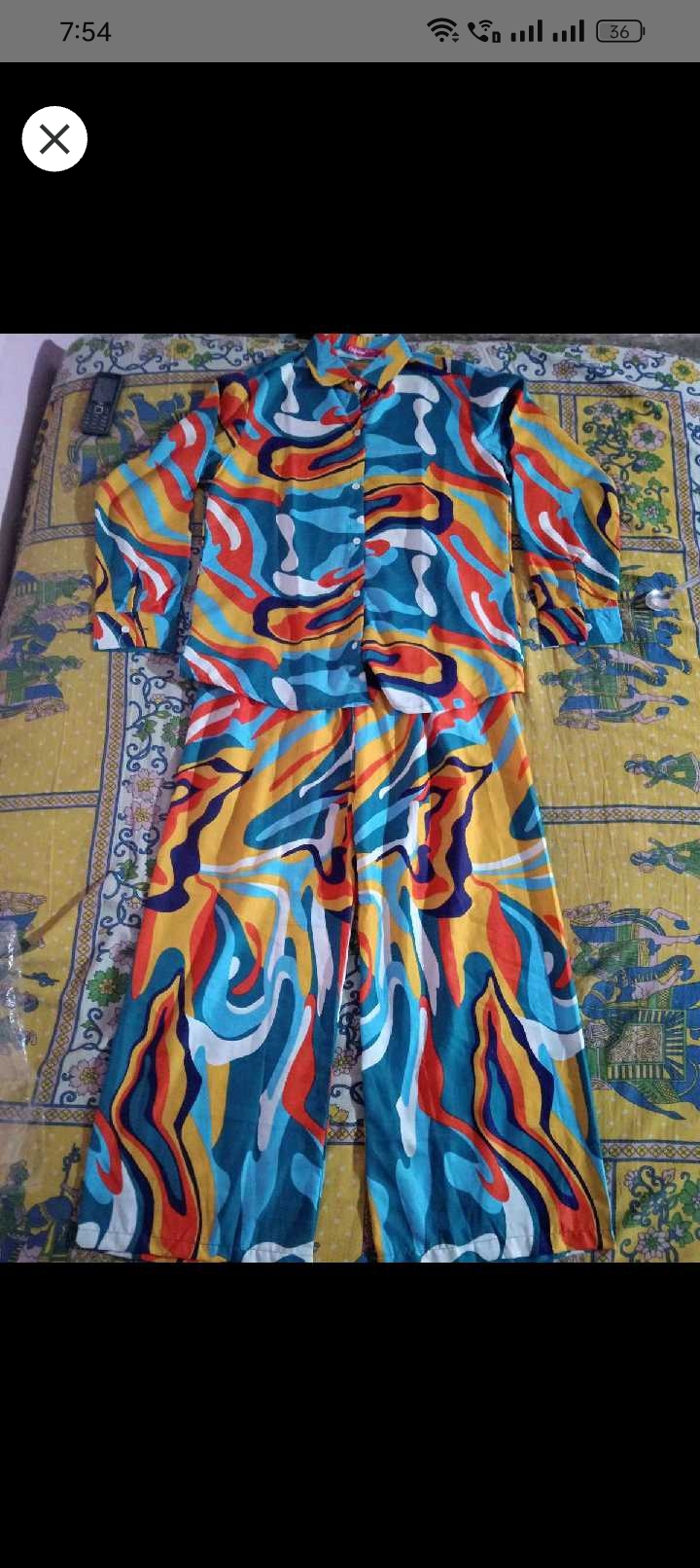 Flower pots and women night suit