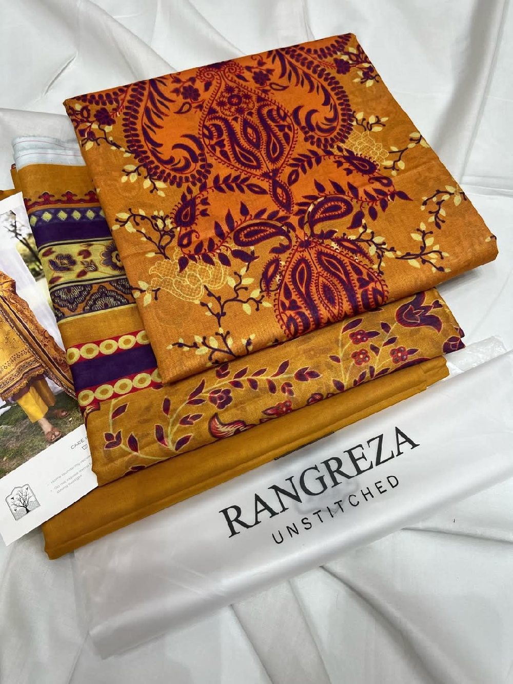 RANGREZA BRAND 💯 Volume 2 Luxury lawn three piece osm