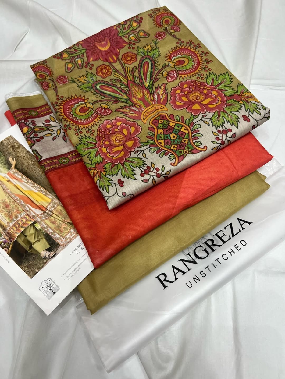 RANGREZA BRAND 💯 Volume 2 Luxury lawn three piece osm