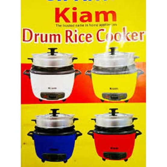 Kiam 2.8 ltr Double pot Rice Cocker DRC-9704